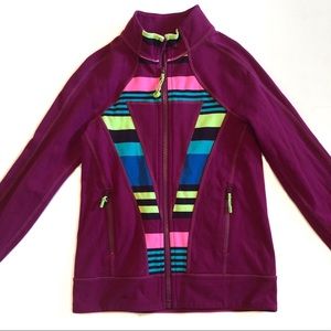 Ivivva Lululemom Girls’ Athletic ZIP Up Jacket 8